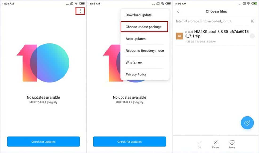 How to install Recovery ROM on Xiaomi via PC